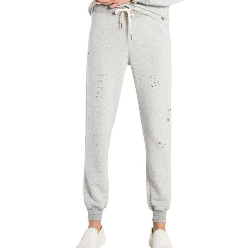 n: Philanthropy Nikki Distressed Sweatpants